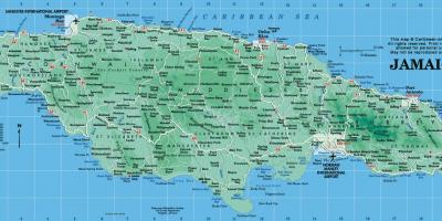 Քարտեզ ранавей bay Jamaica
